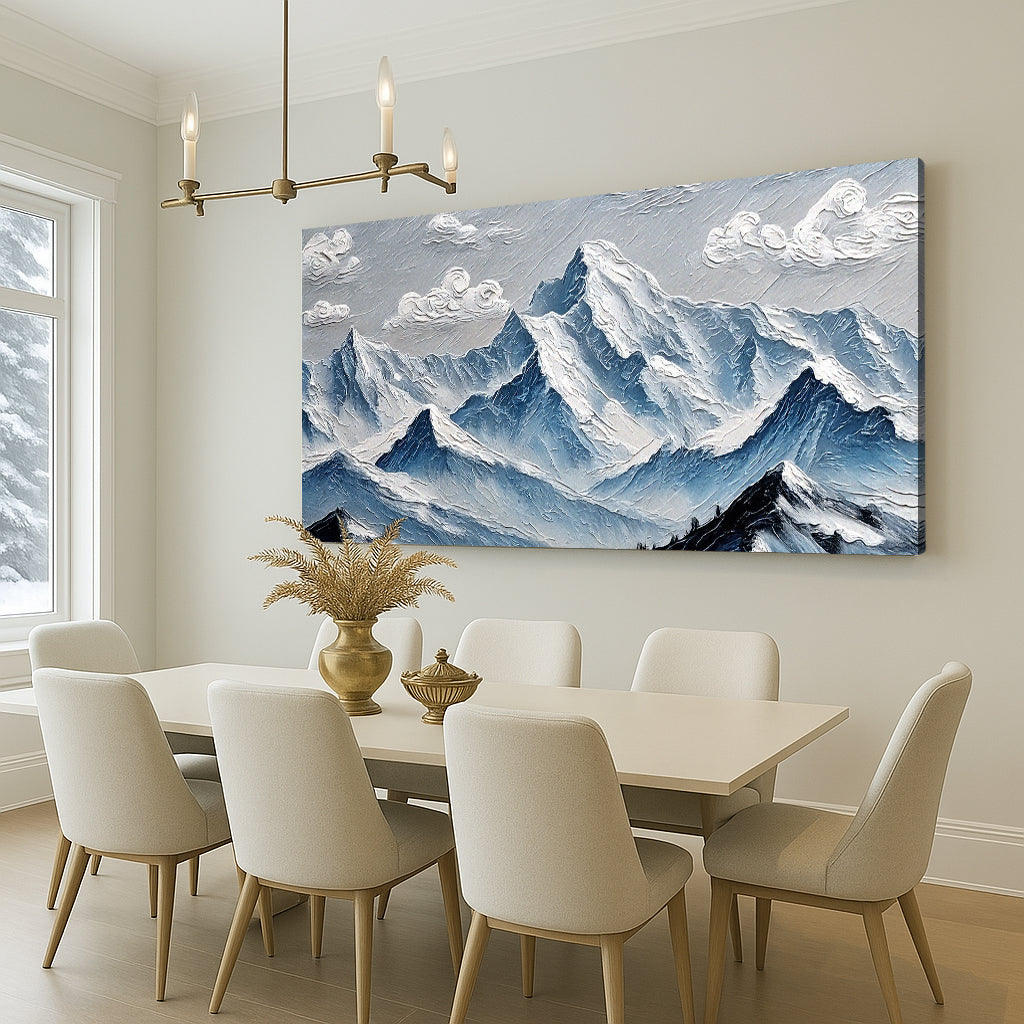Mountain Minimalist Canvas Wall Art