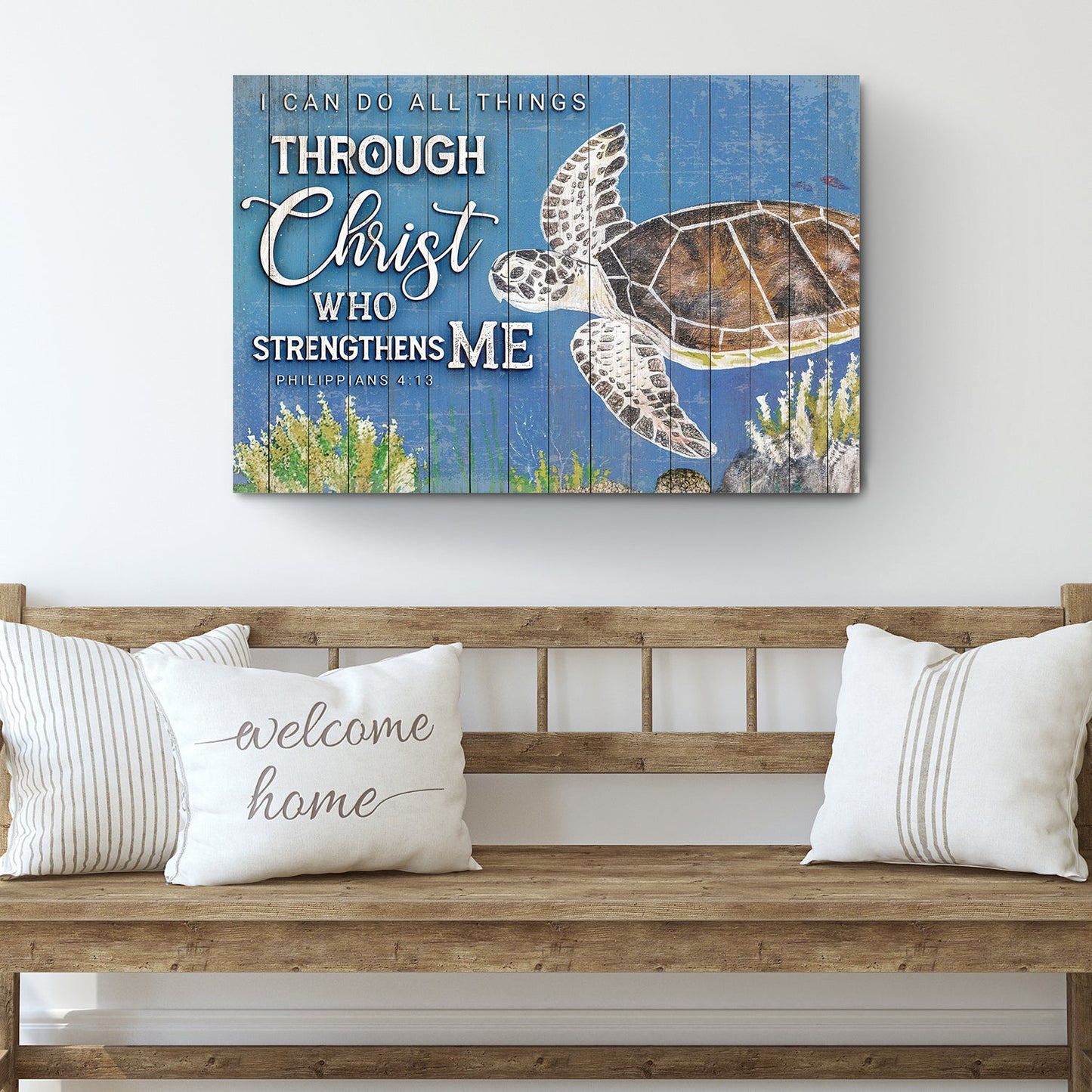 I Can Do All Things Through Christ Strengthens Me Canvas