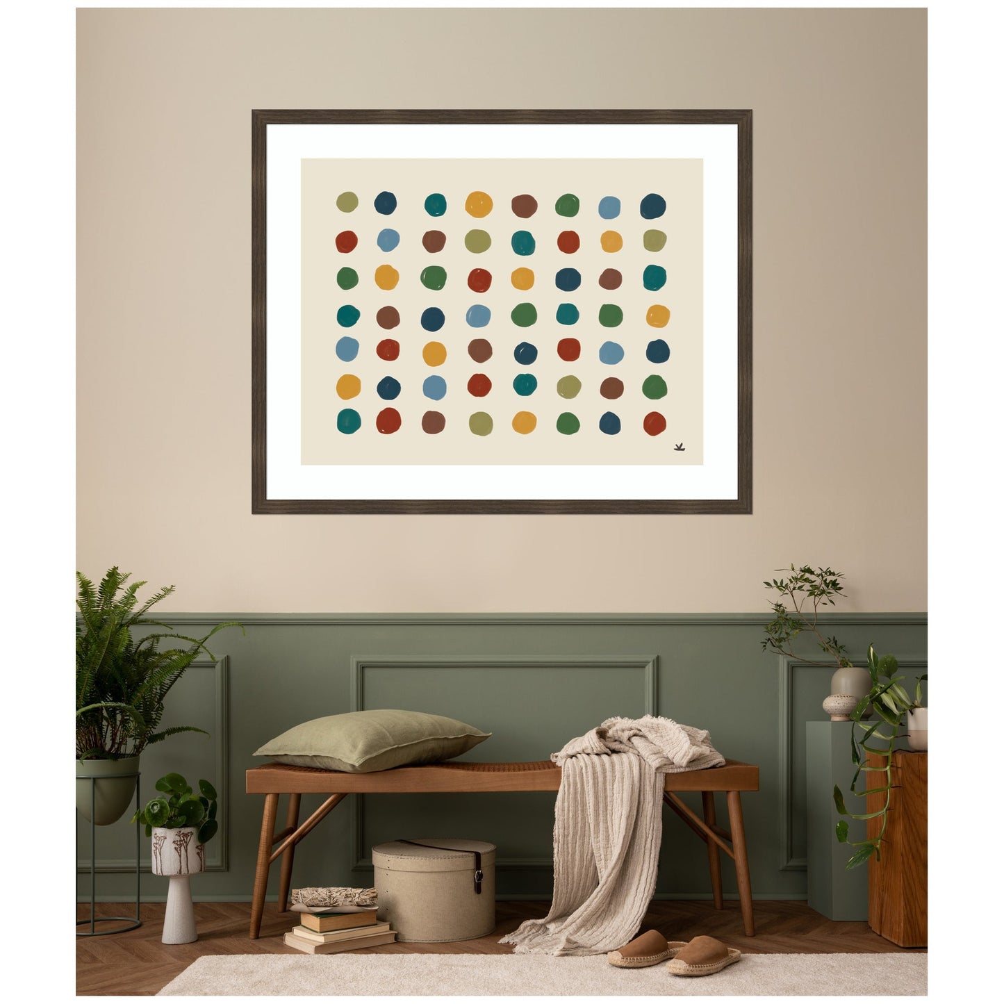 Meditation No. 3 Abstract Framed Wall Art