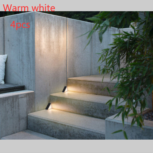 SunStep Solar Step Lights: Illuminate Your Path, No Electricity Needed!