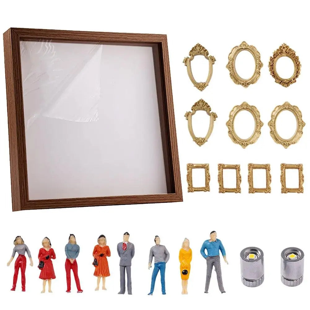 DIY Mini Museum Kit: Create Your Own Miniature Art Gallery