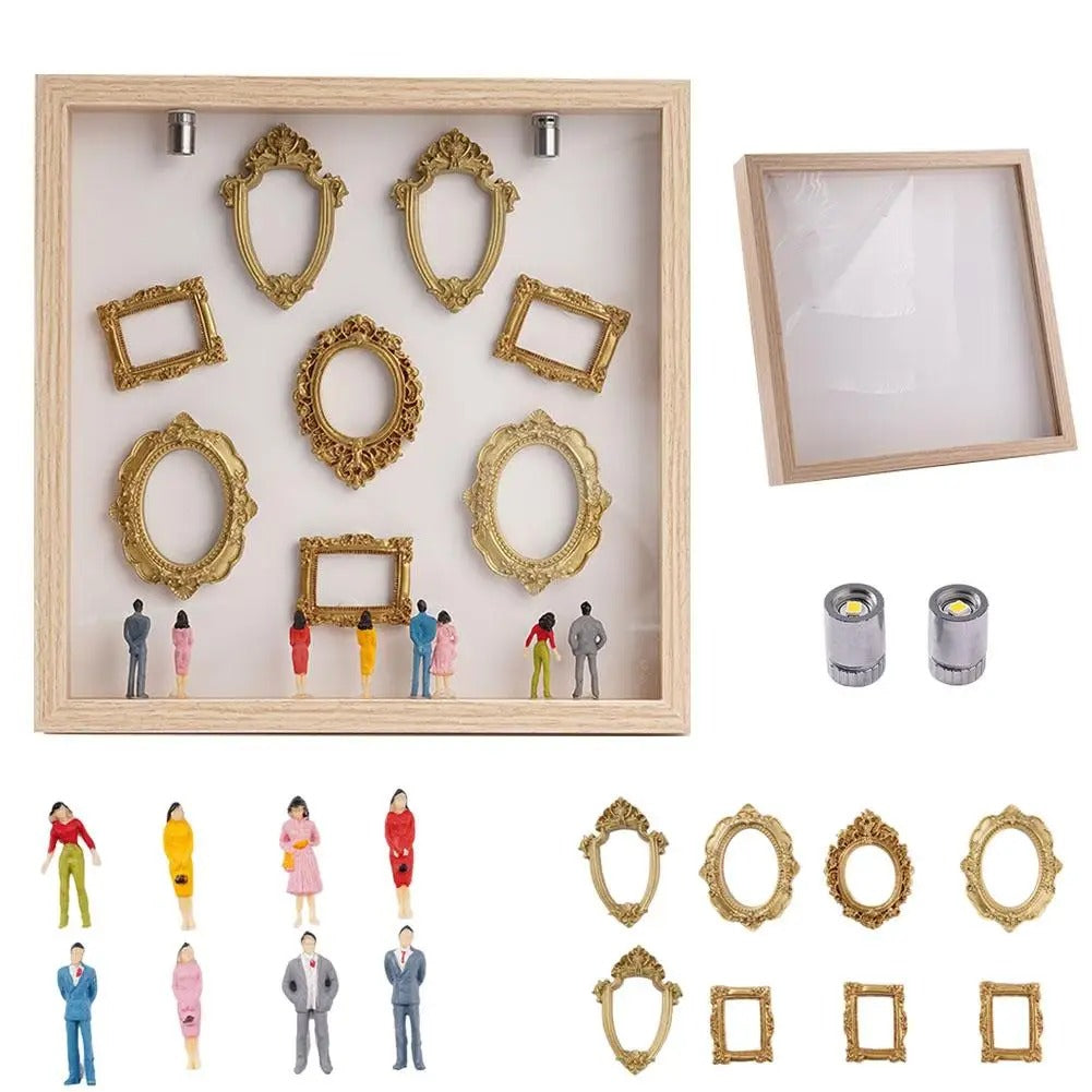 DIY Mini Museum Kit: Create Your Own Miniature Art Gallery