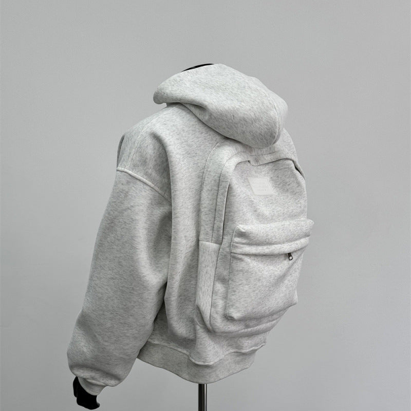 Backpack Hoodie – The Hoodie With a Hidden Backpack For Hands-Free Living