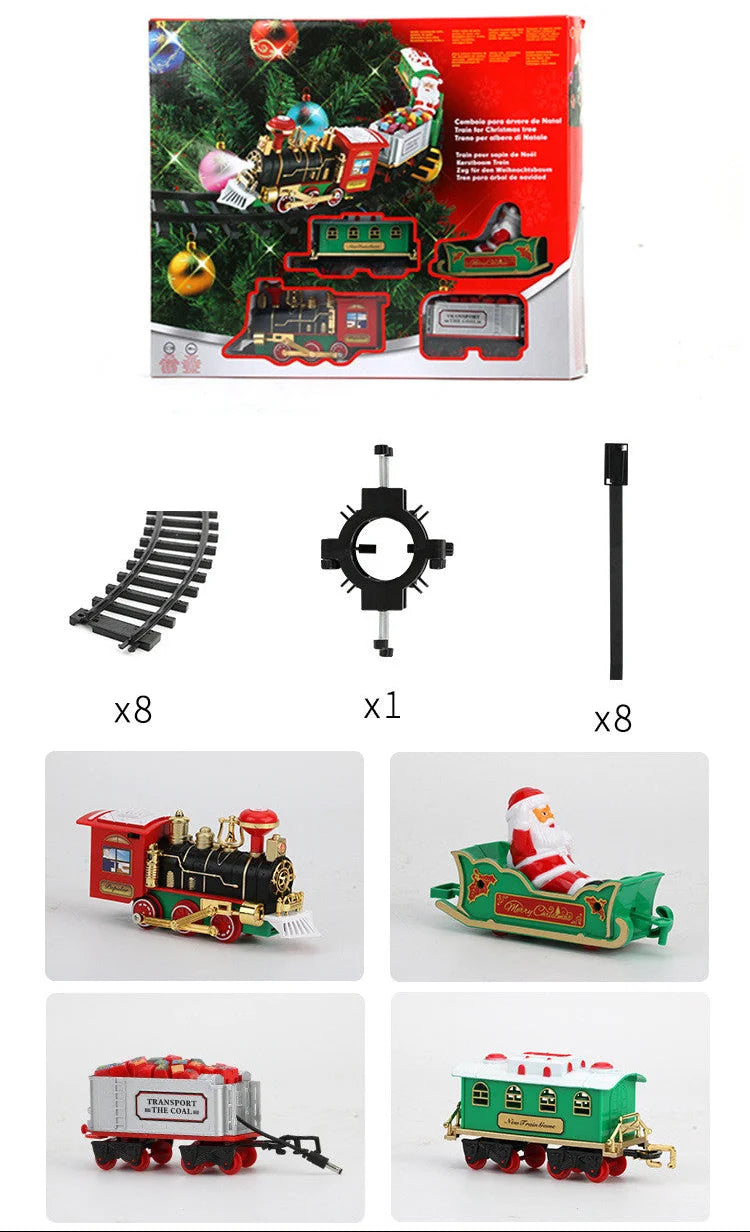 Christmas Train Set: Create Moving Holiday Magic