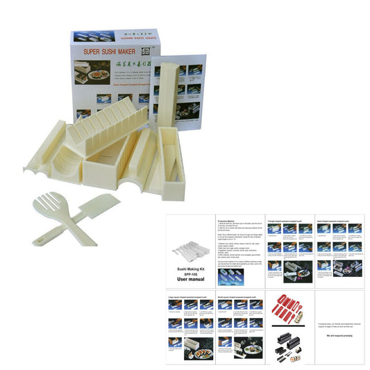 Super Sushi Maker – Make Adorable Sushi Shapes at Home
