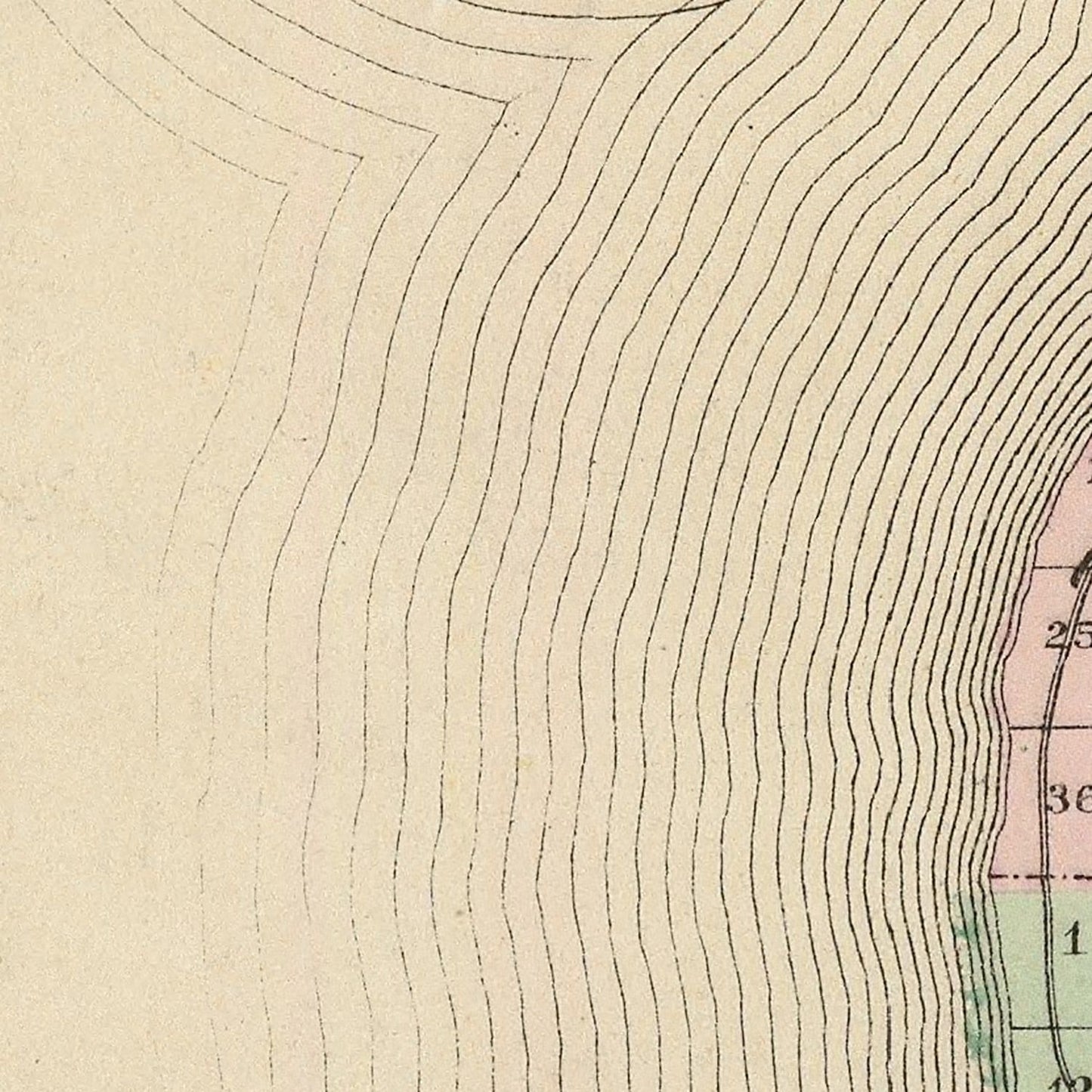 Vintage Map of Emmet County, Michigan, 1873