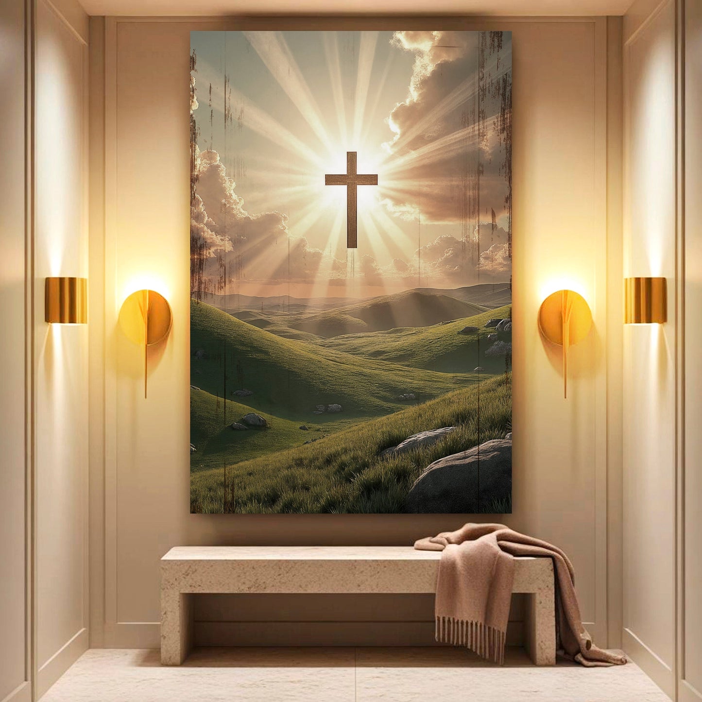 Amazing Grace Canvas Wall Sign