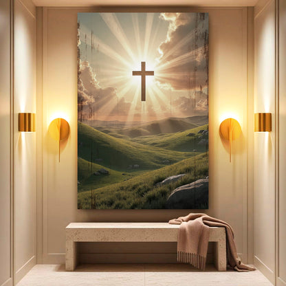 Amazing Grace Canvas Wall Sign