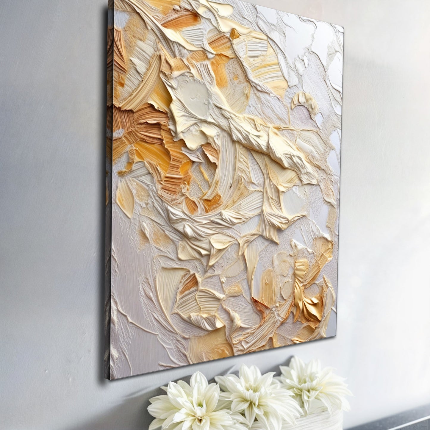Minimalist Wave Abstract Canvas Wall Art