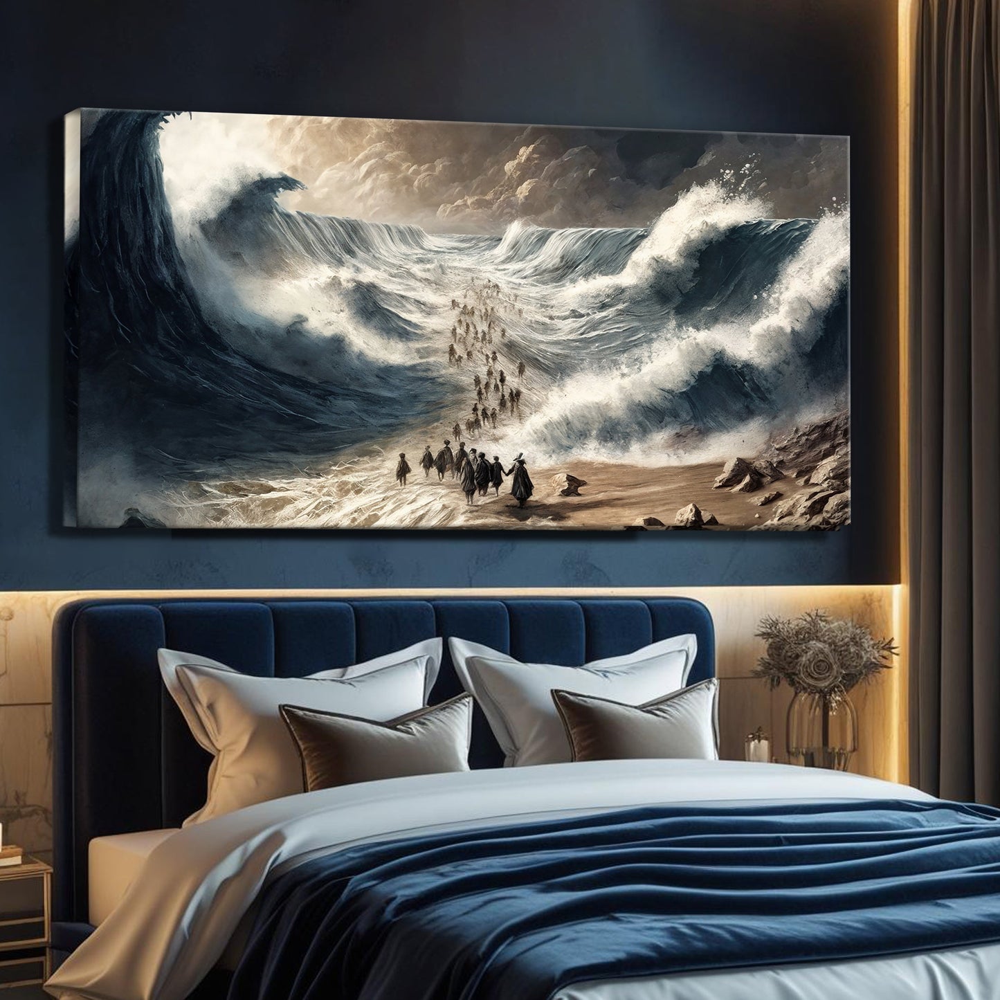 The Parting Faith Canvas Wall Art IV