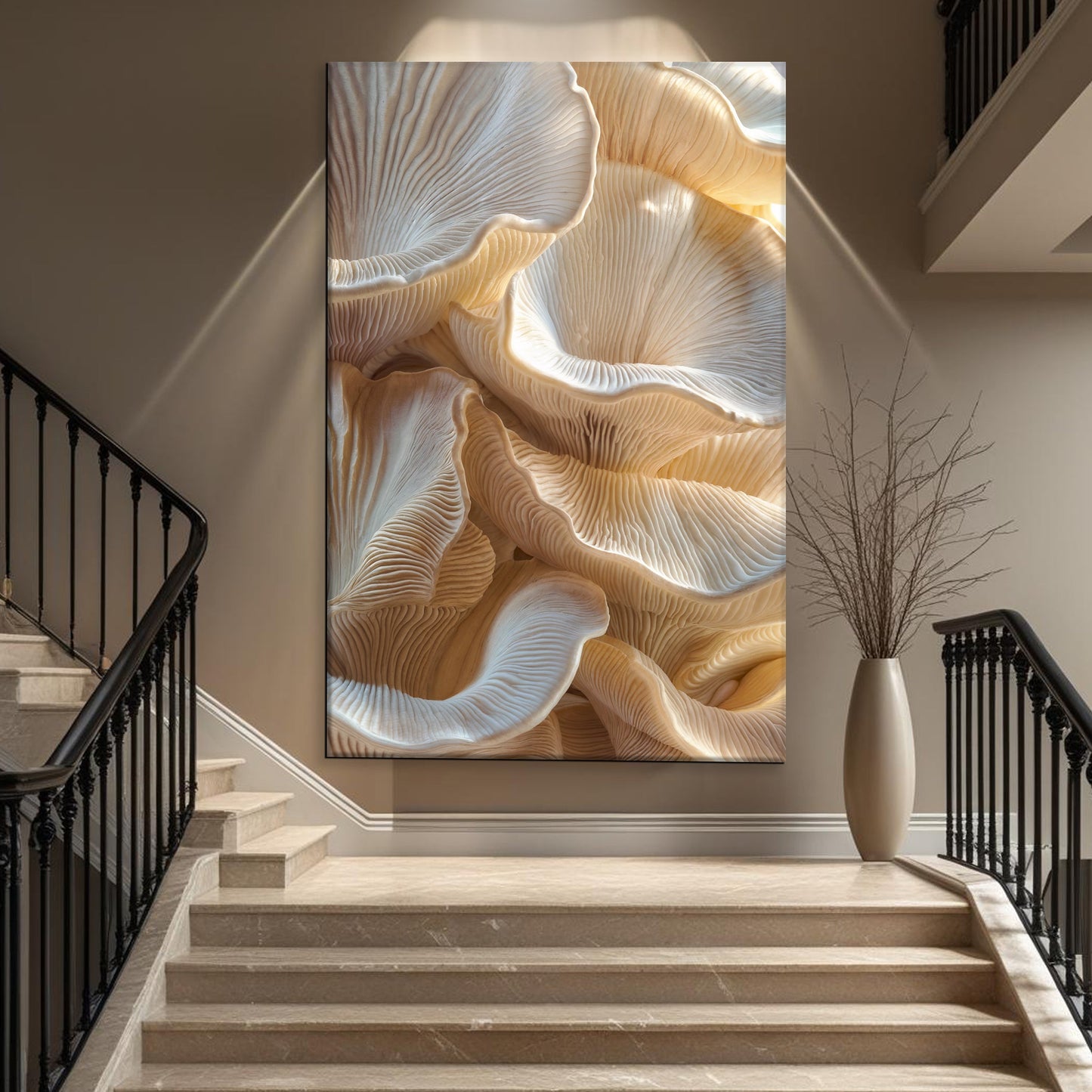 Nature in Motion Abstract Canvas Wall Art