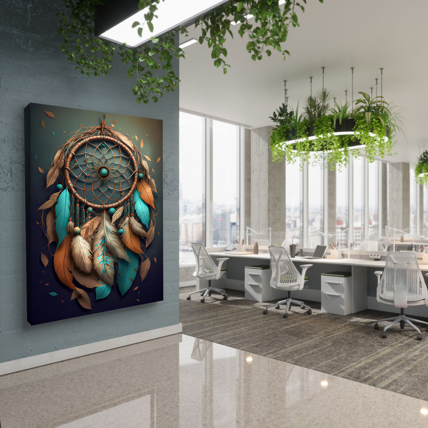 Whispering Feathers Nature Canvas Art