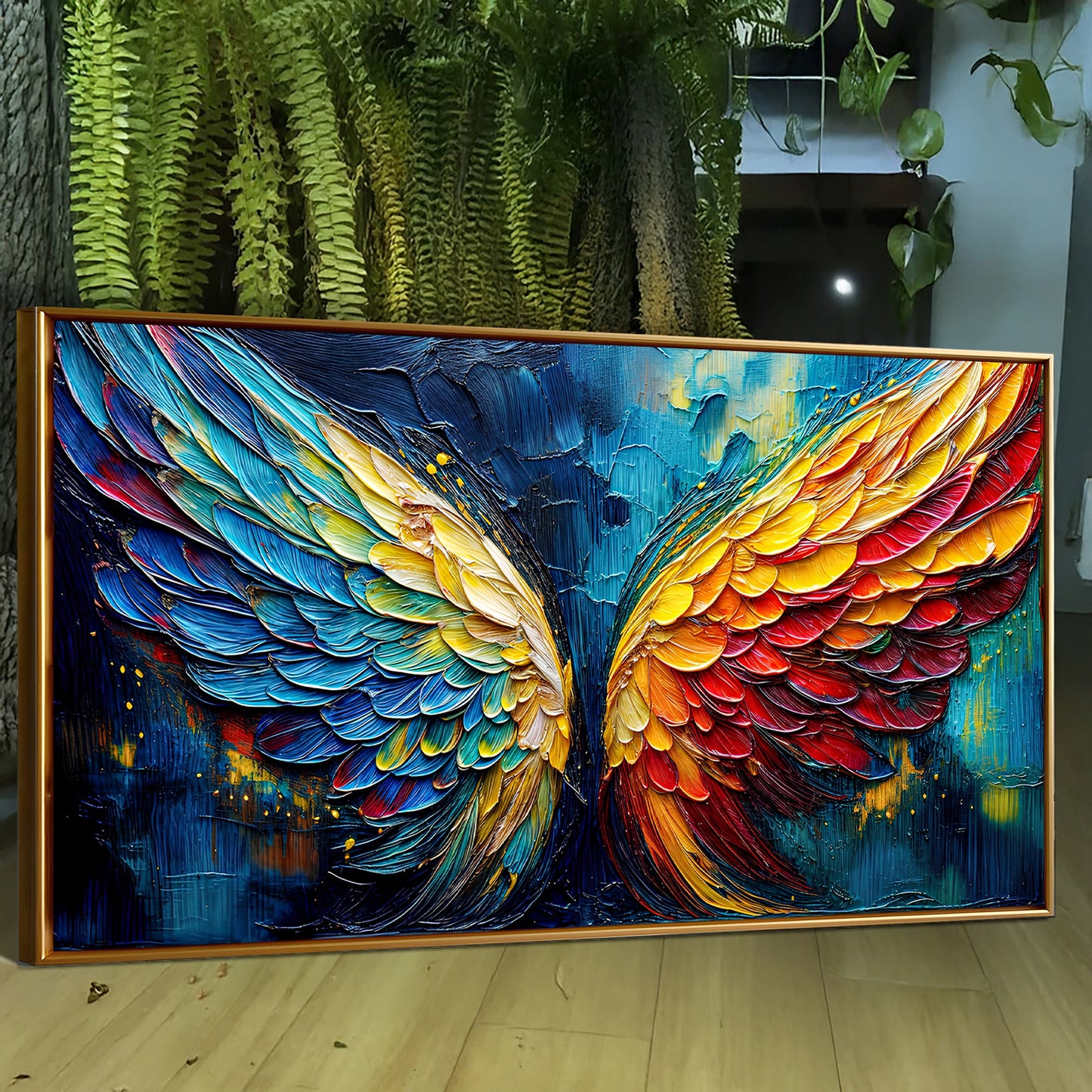 Wings of Fire Canvas Wall Art