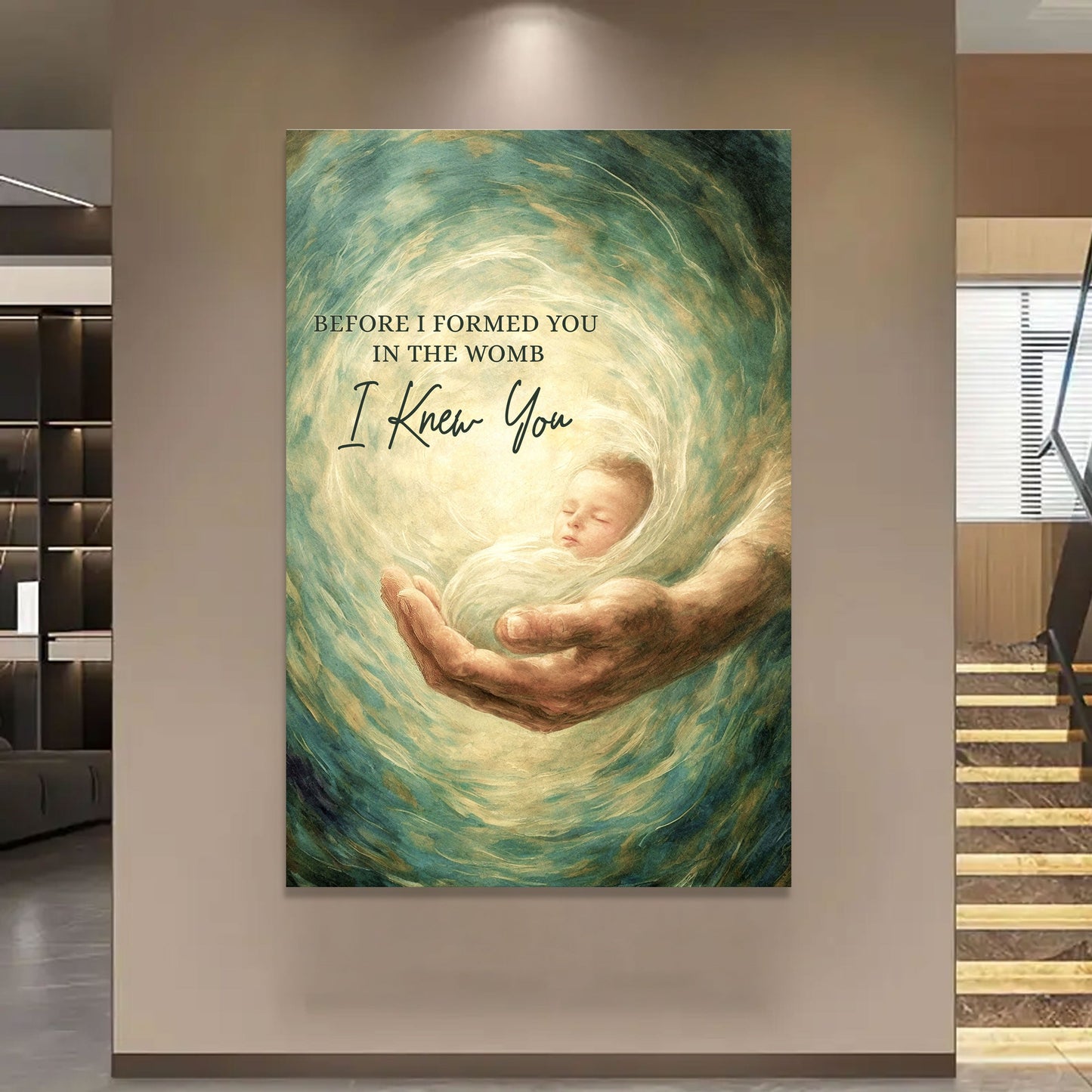 The Unborn Faith Canvas Wall Art