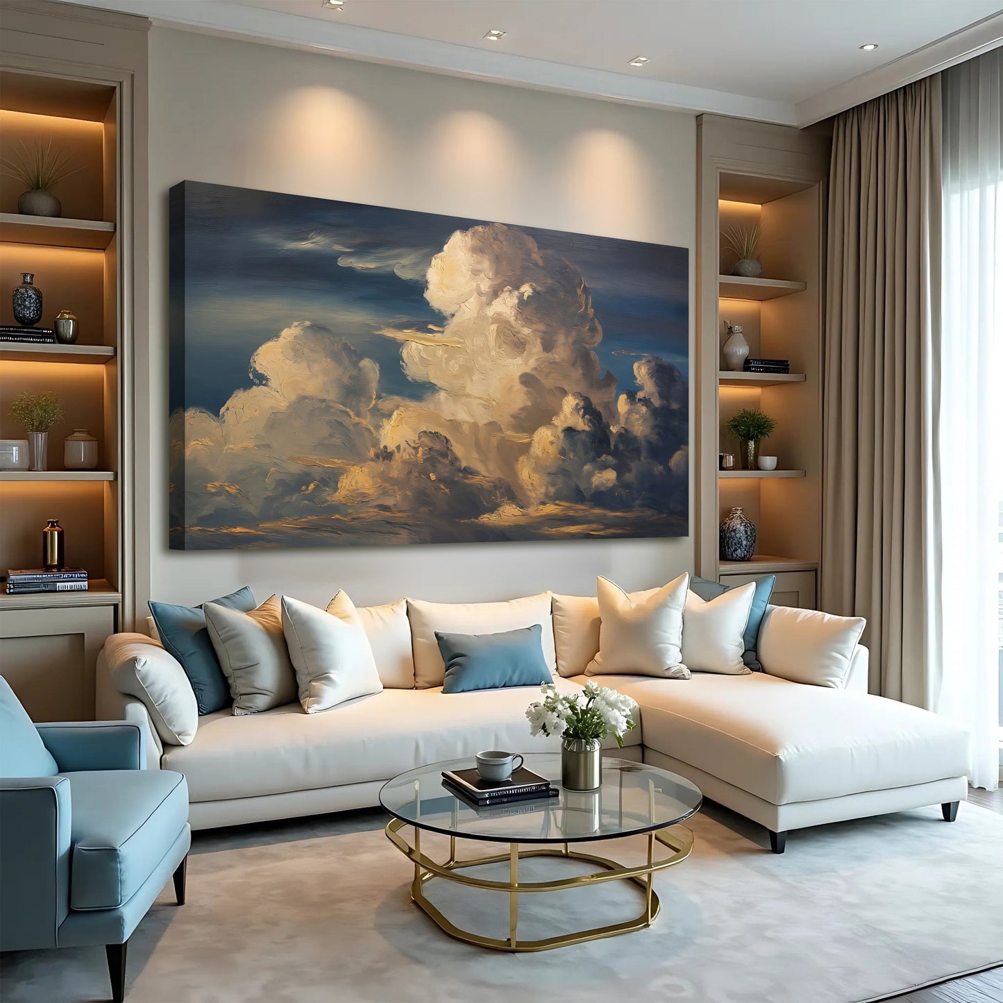 Cloud Sky Canvas Wall Art