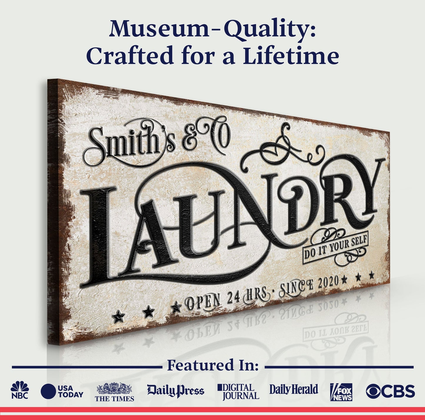 Laundry Room Canvas Wall Art VI