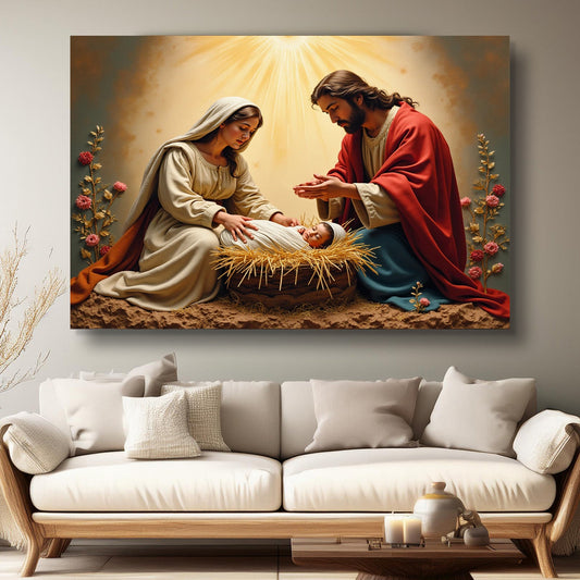 3D Faith Canvas Wall Art IV