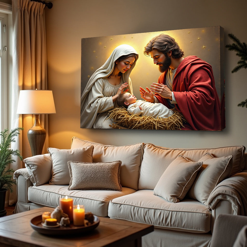 3D Faith Canvas Wall Art VI