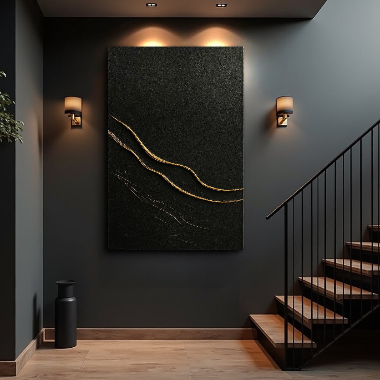 Abstract Minimalist Canvas Wall Art VIII
