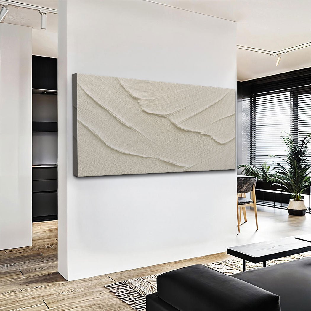Abstract Minimalist Wave Canvas Wall Art II