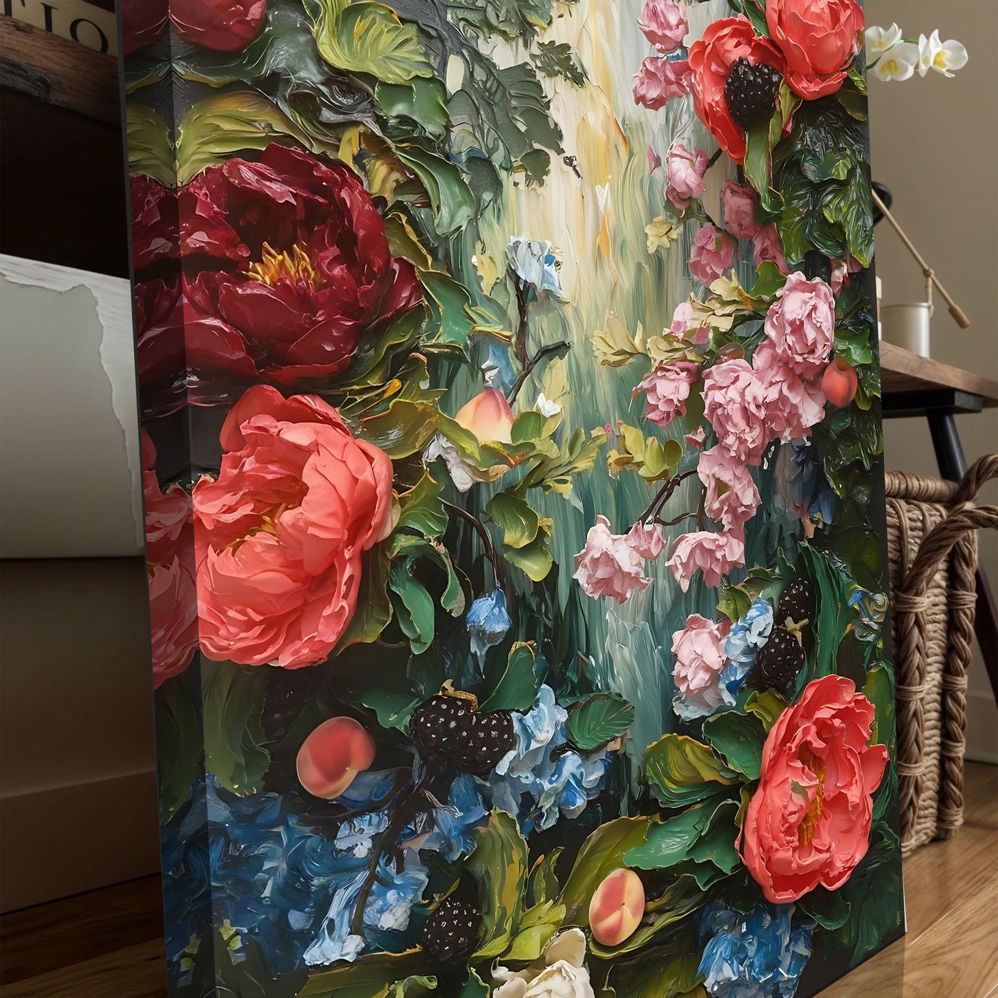 Garden Floral Canvas Wall Art