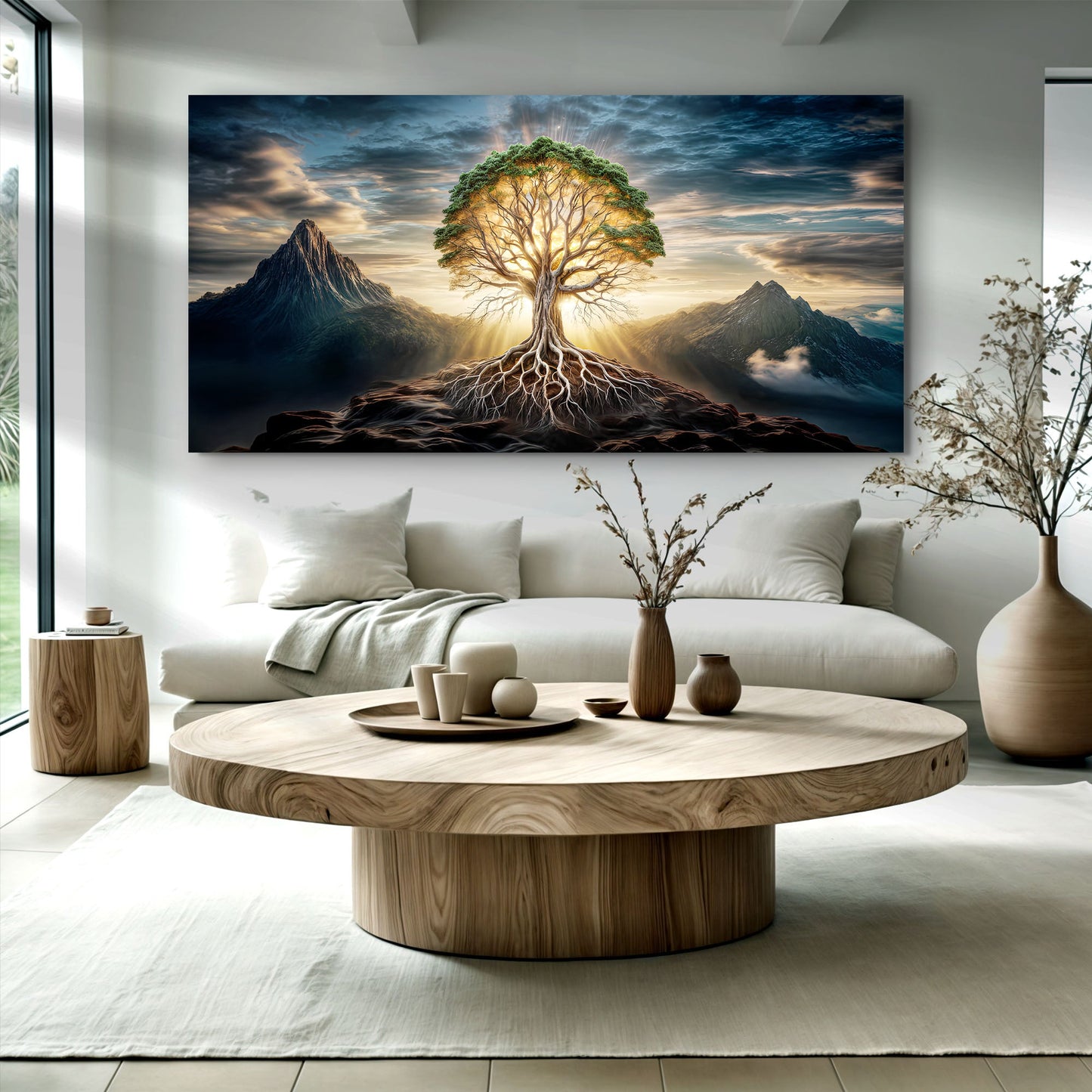 Burning Bush Faith Canvas Wall Art V