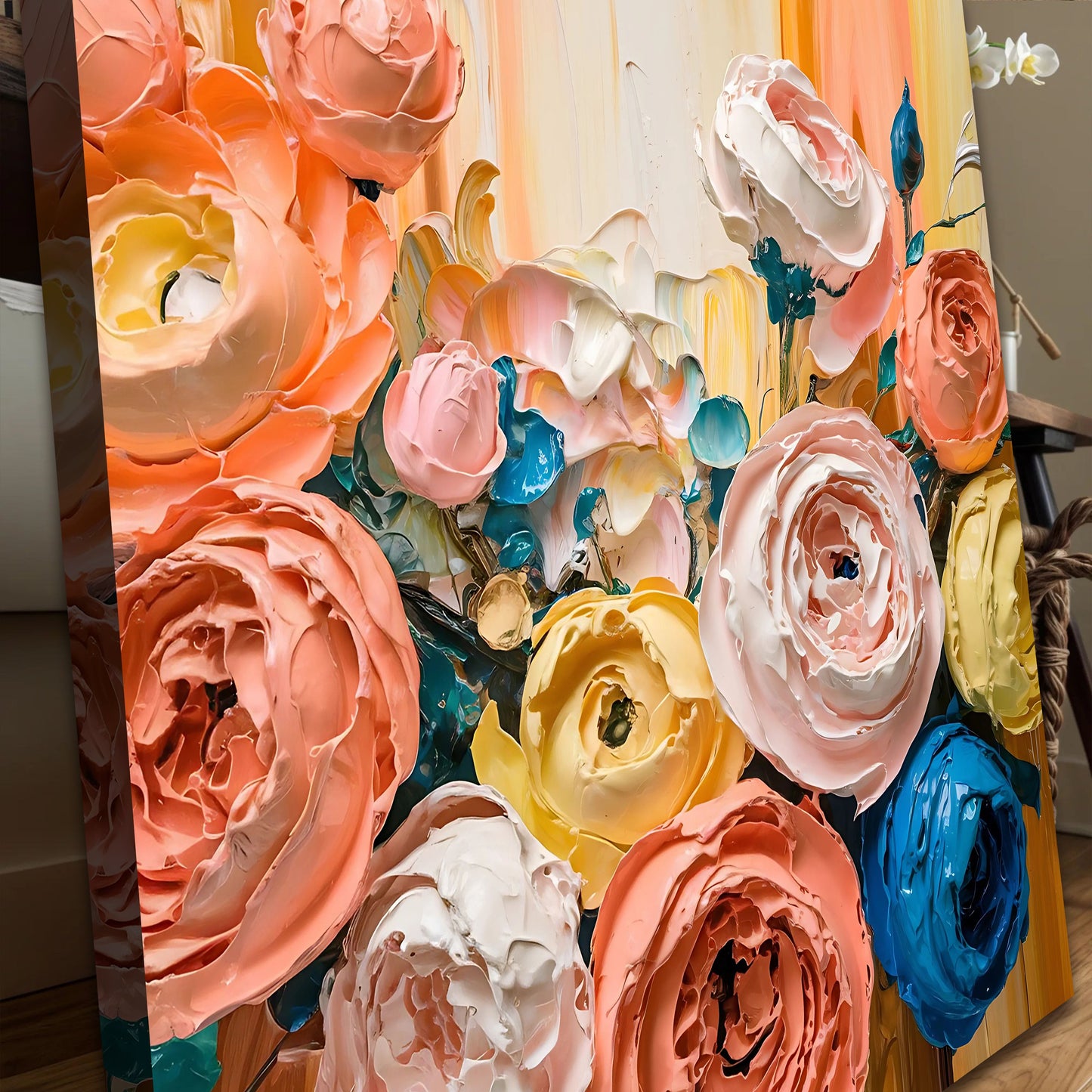 Blooming Bouquet Floral Canvas Wall Art