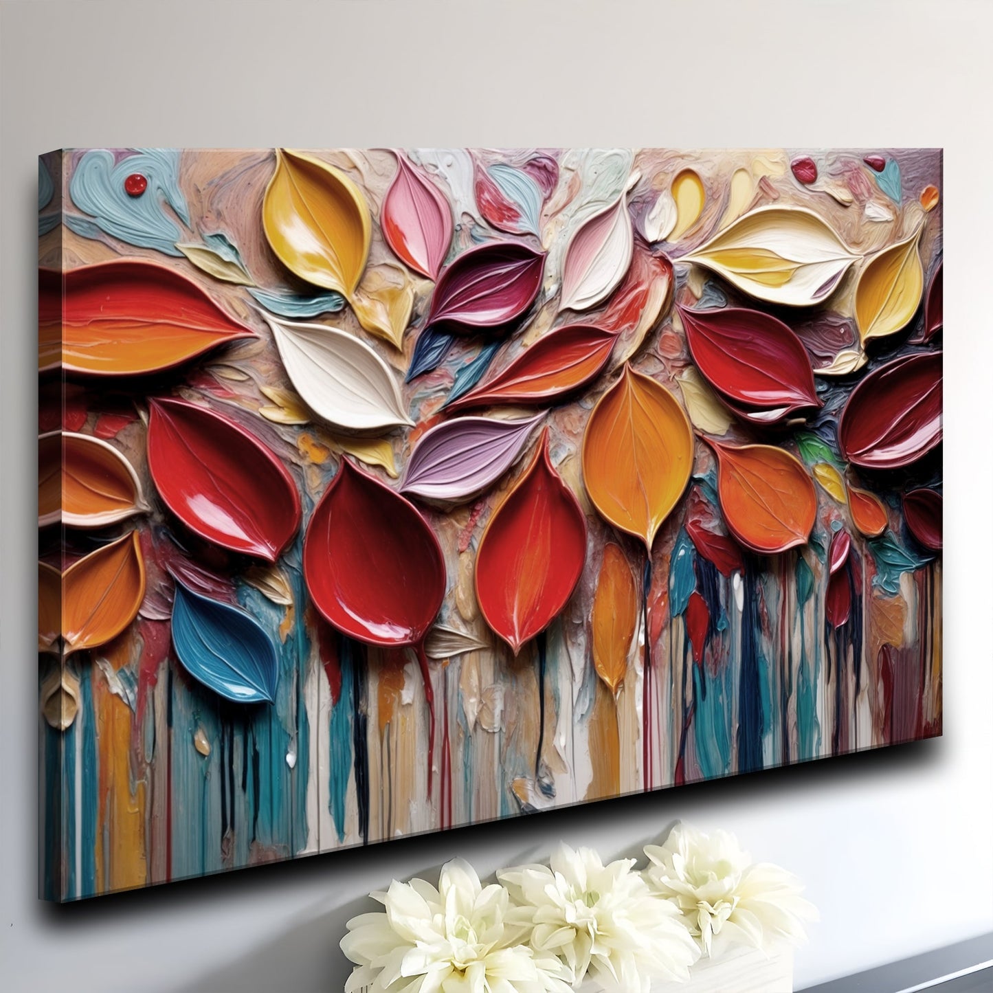 Autumn Rain Canvas Wall Art