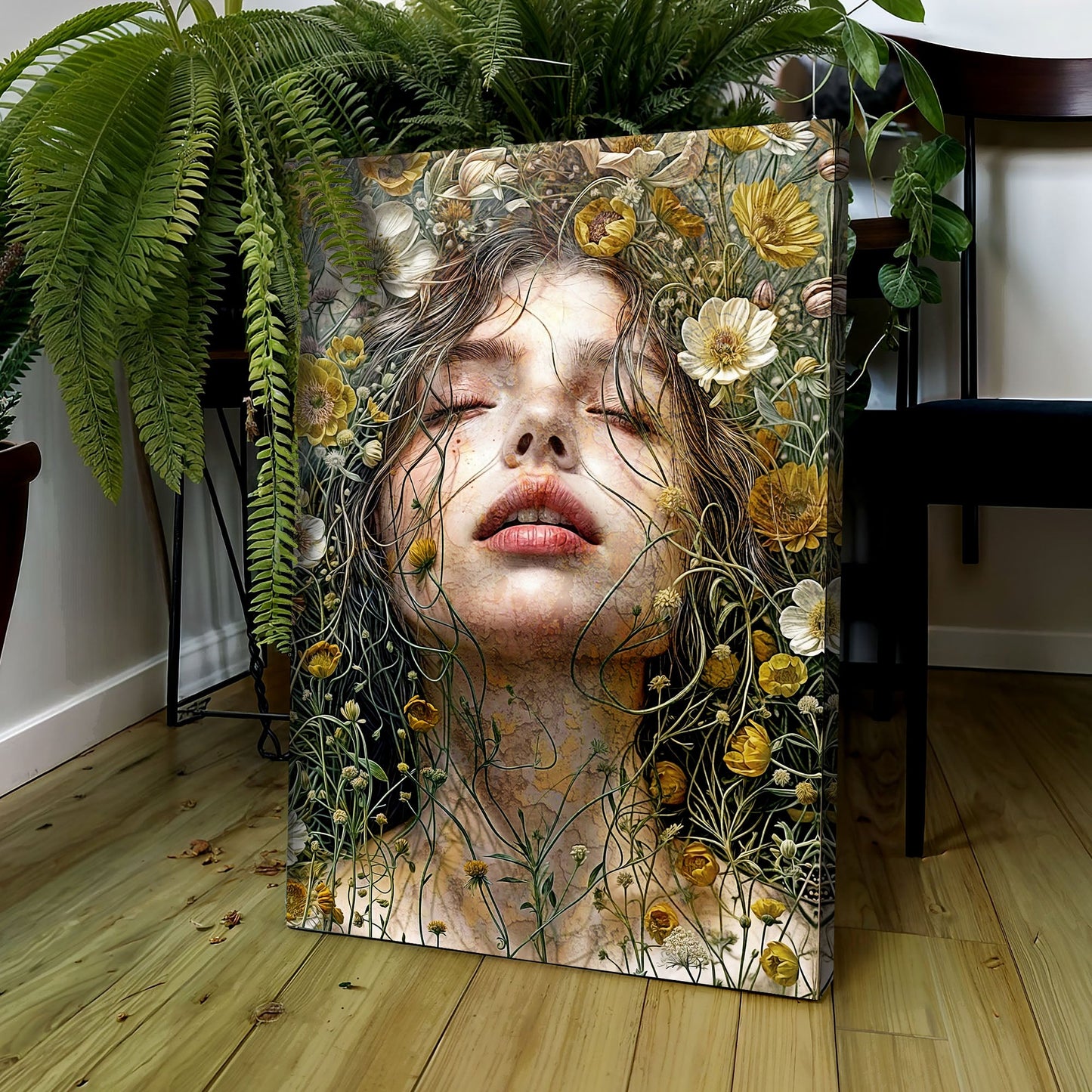 Garden Blossom Floral Canvas Wall Art