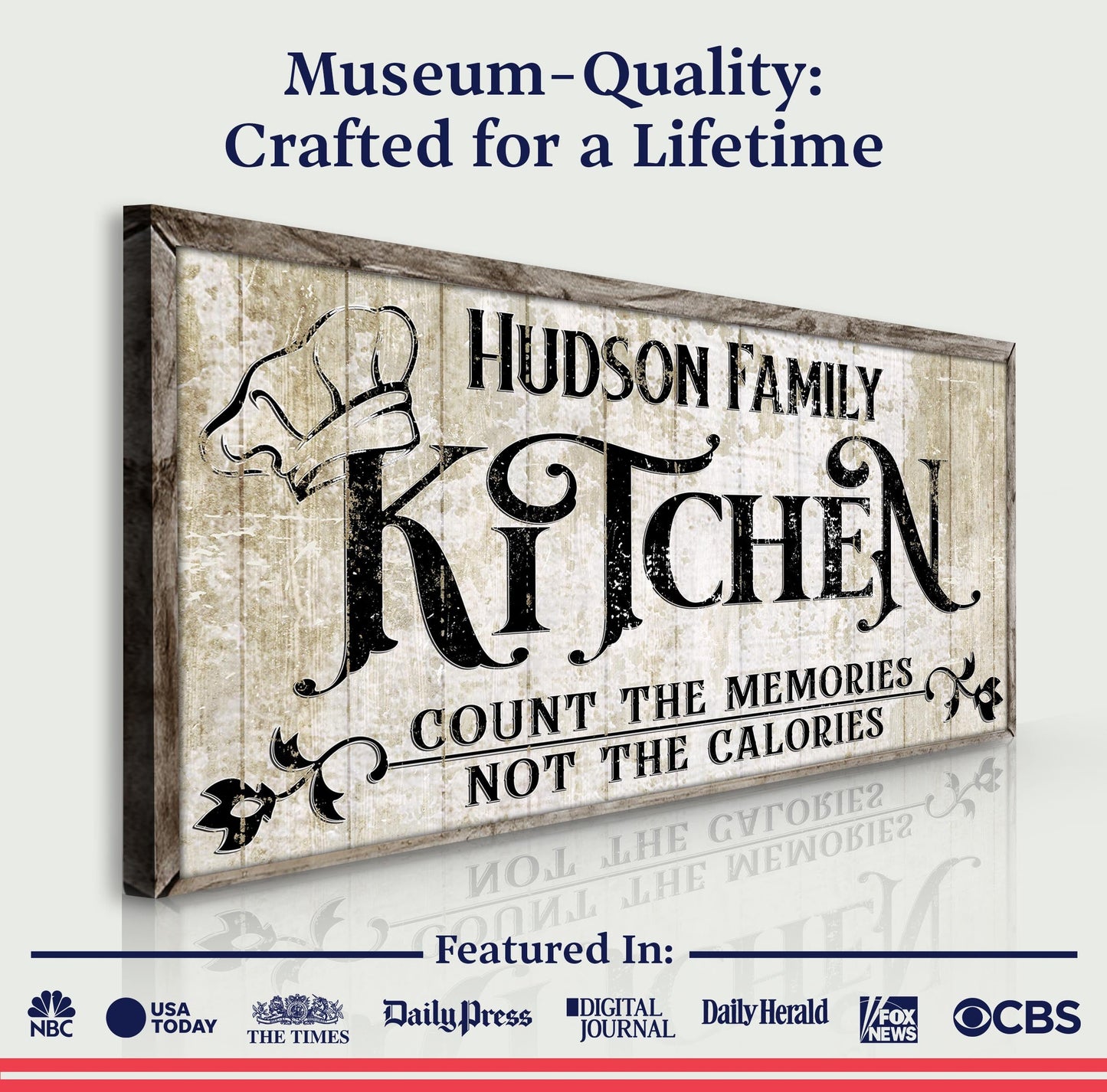 Kitchen Quote Canvas Wall Art