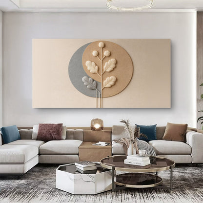 Modern Abstract Minimalist Canvas Wall Art