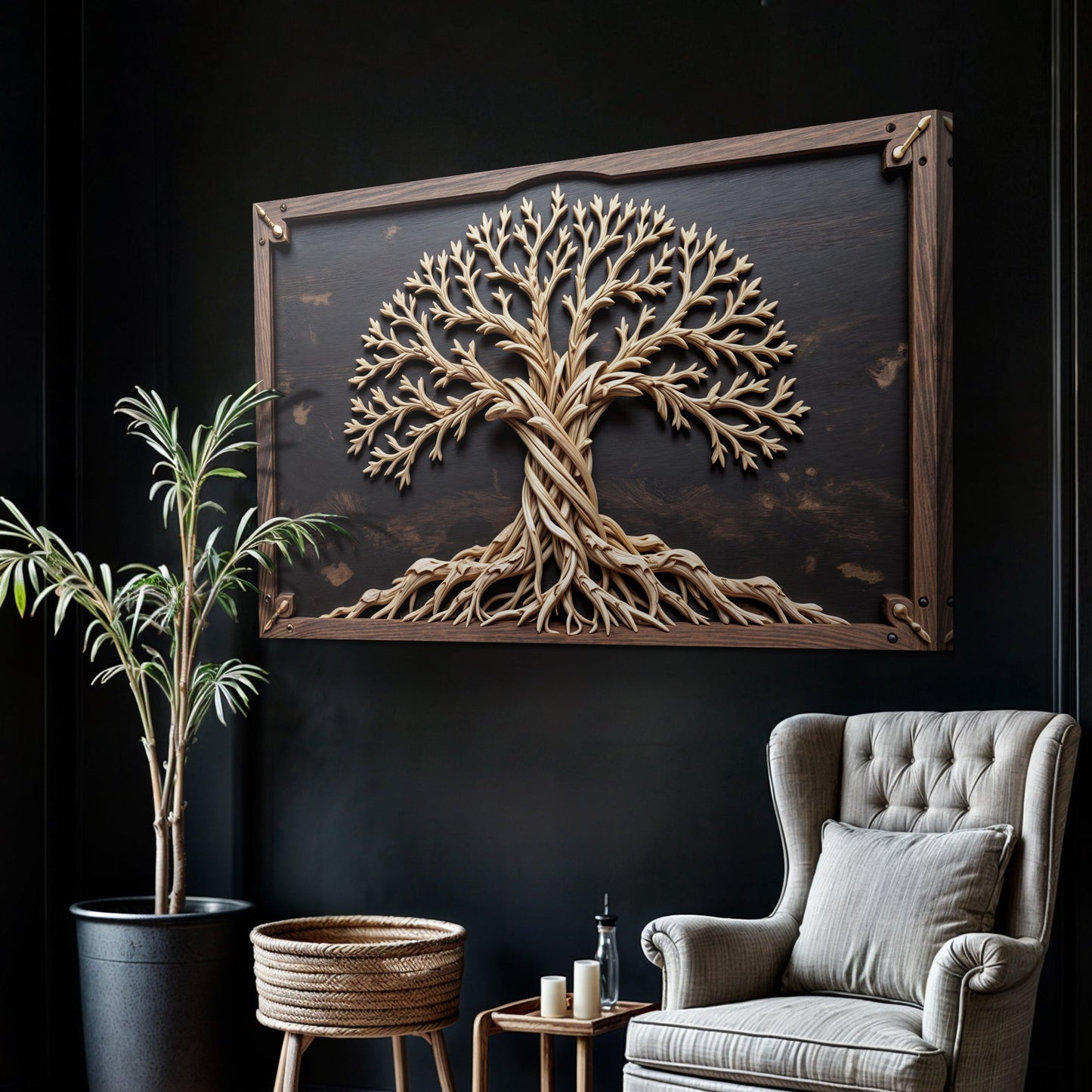 Celtic Tree of Life Canvas Wall Art