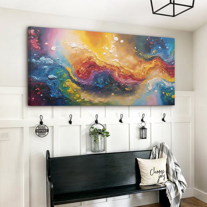 Chroma Nova Abstract Canvas Wall Art