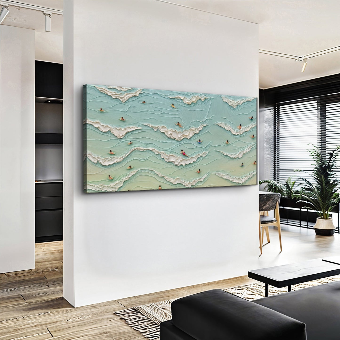 Beach Days Coastal Canvas Wall Art II