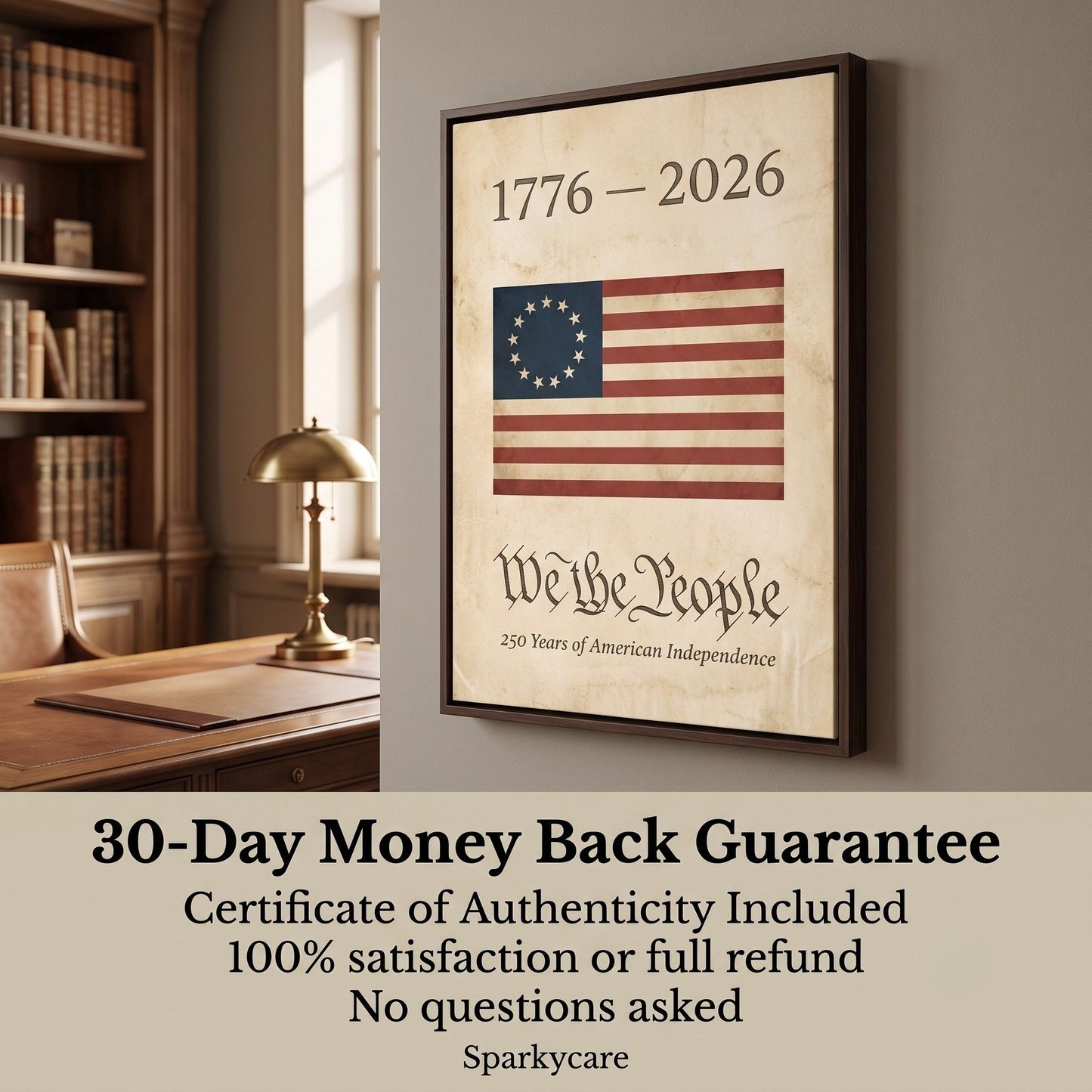 We the People Canvas Wall Art
