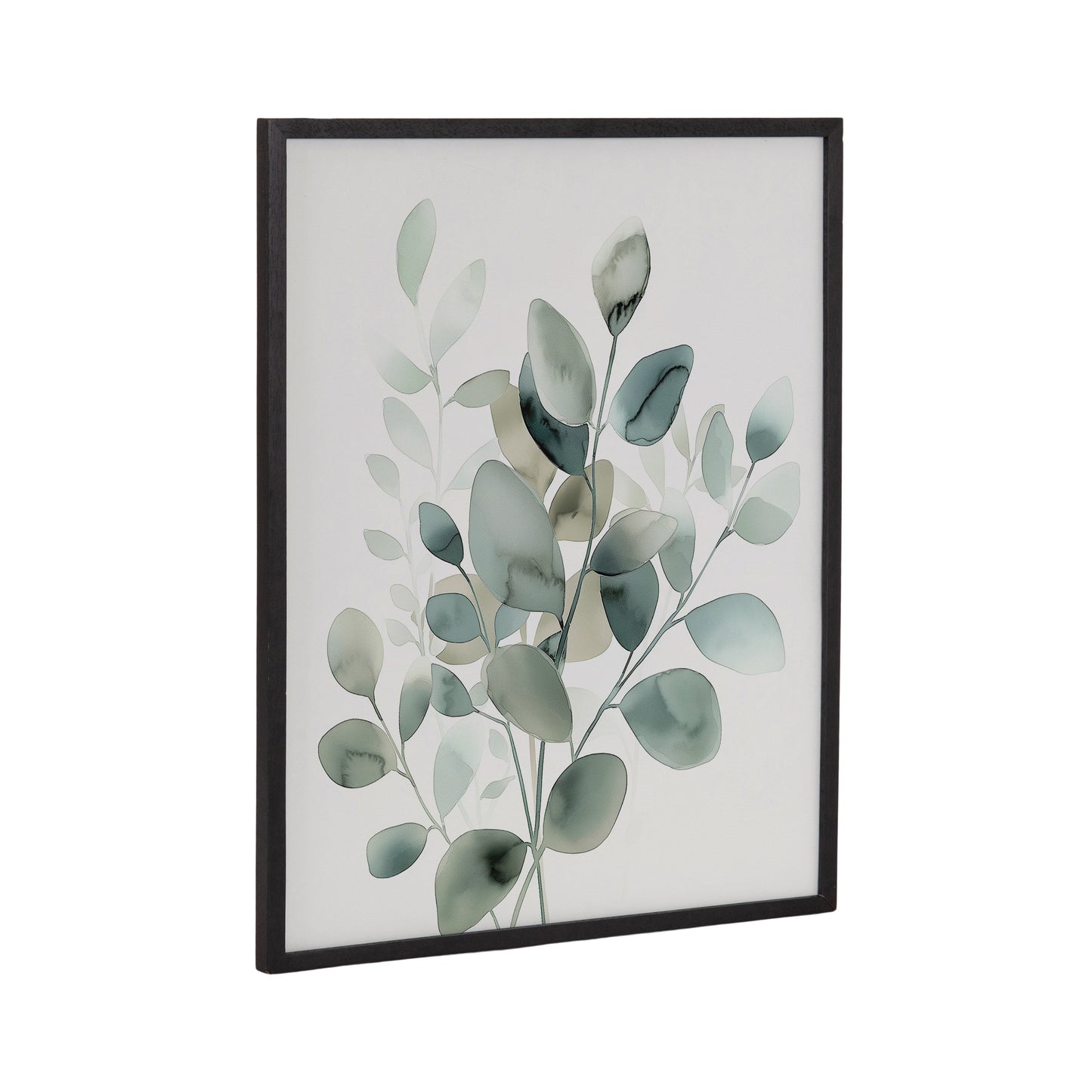 Eucalyptus Watercolor Botanical Framed Wall Art