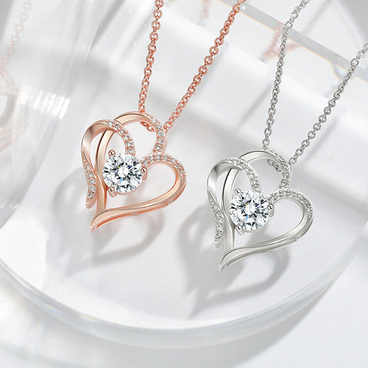 Twin Hearts Radiance Necklace