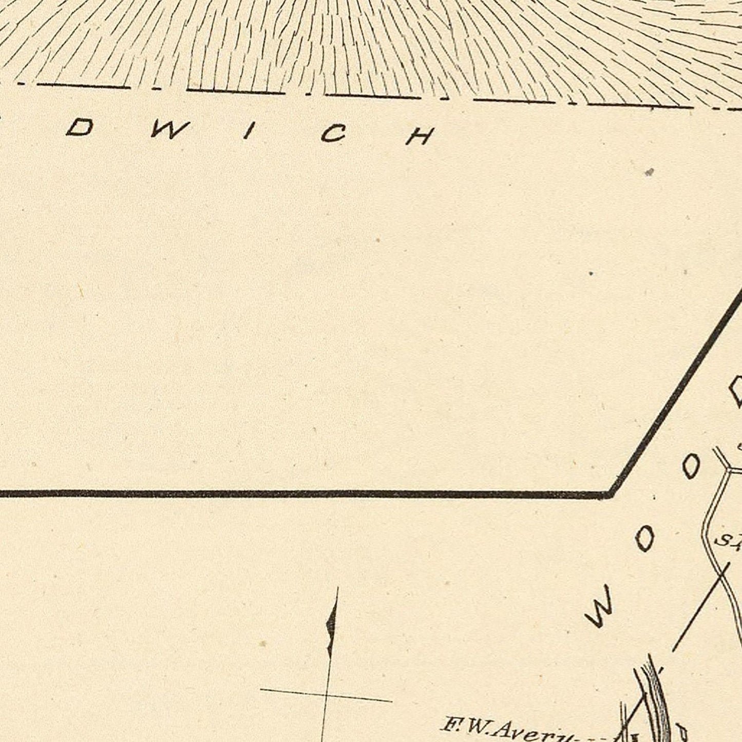 Vintage Map of Thornton, New Hampshire, 1892
