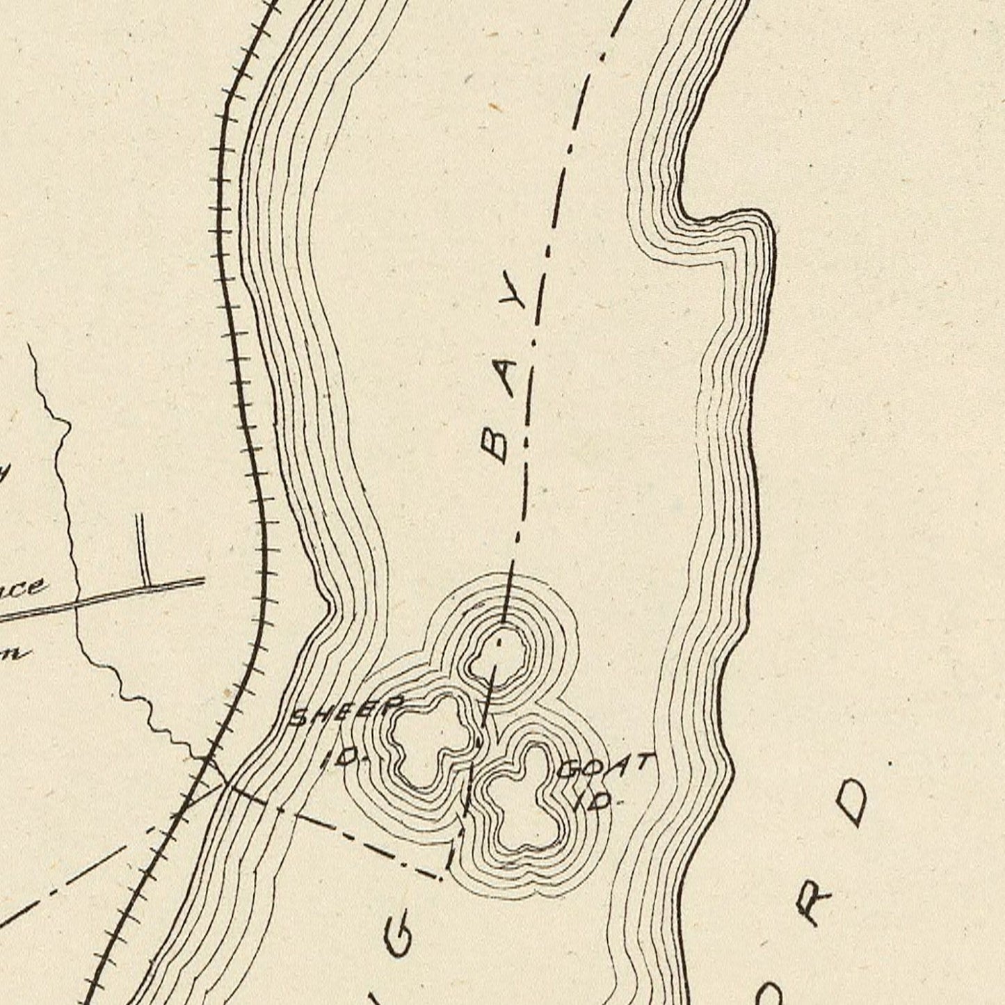 Vintage Map of Laconia, New Hampshire, 1892