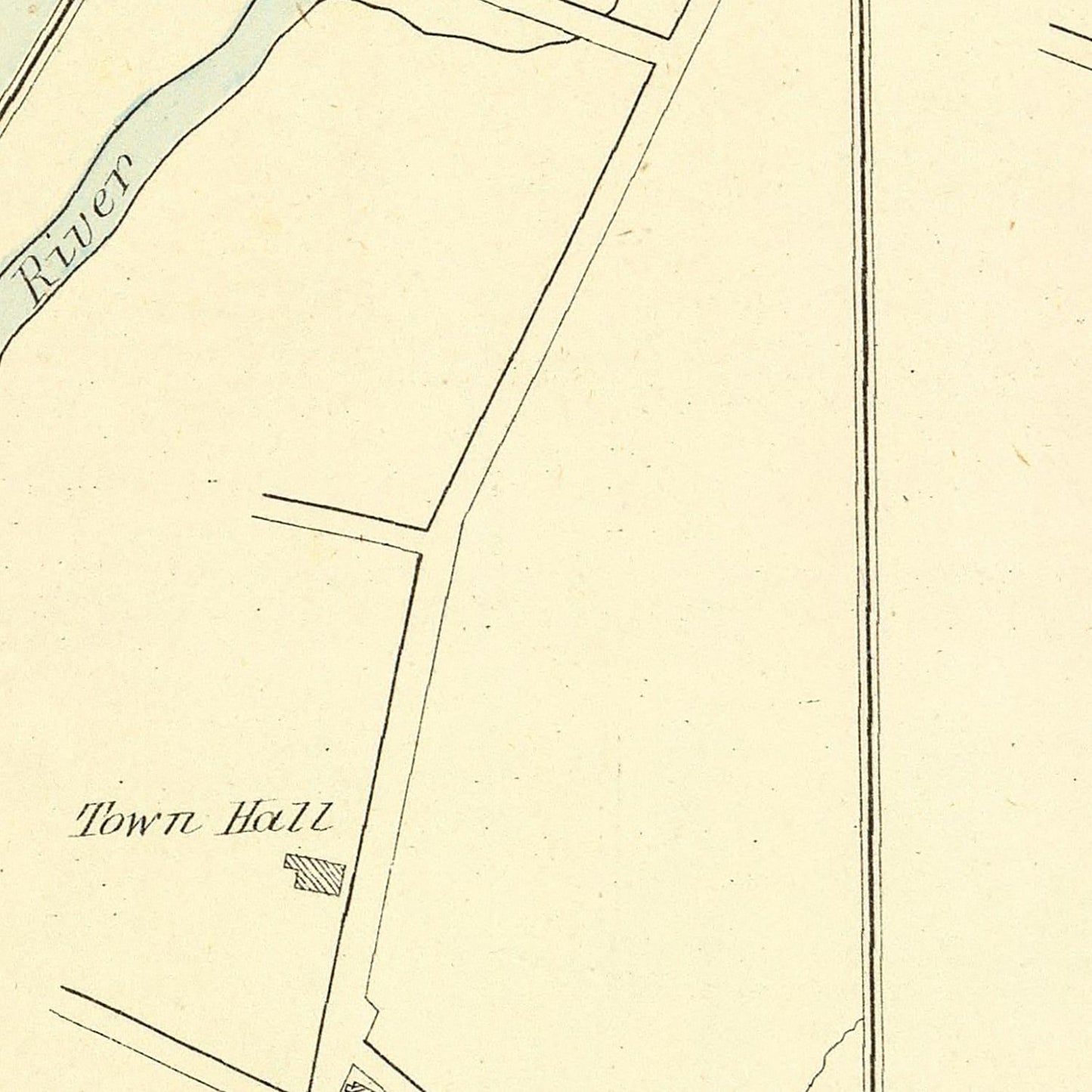Vintage Map of Noank, Connecticut, 1893