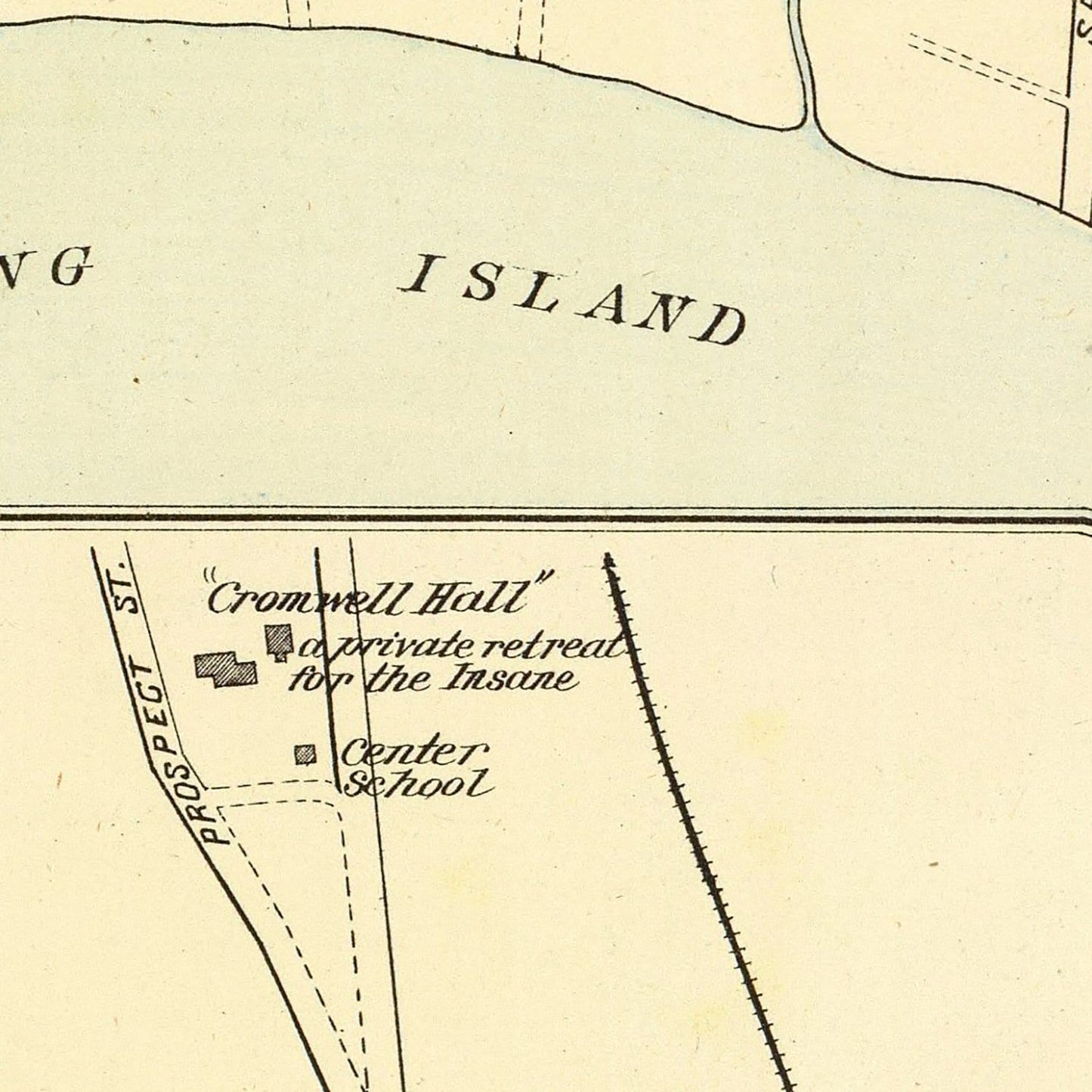 Vintage Map of Cromwell, Connecticut, 1893