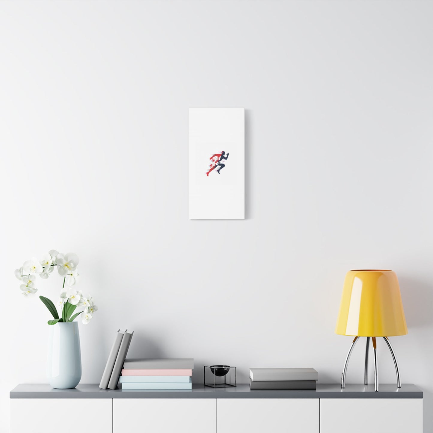 Stay Strong Runner Canvas | Fitness Motivation, Gym Wall Art