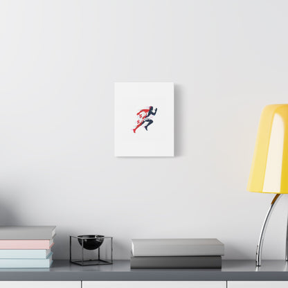 Stay Strong Runner Gym Canvas Wall Art