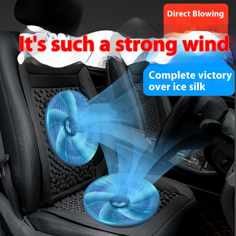 Summer Car Ventilation Cushion – Instantly Cool Down Your Seat for Sweat-Free Drives