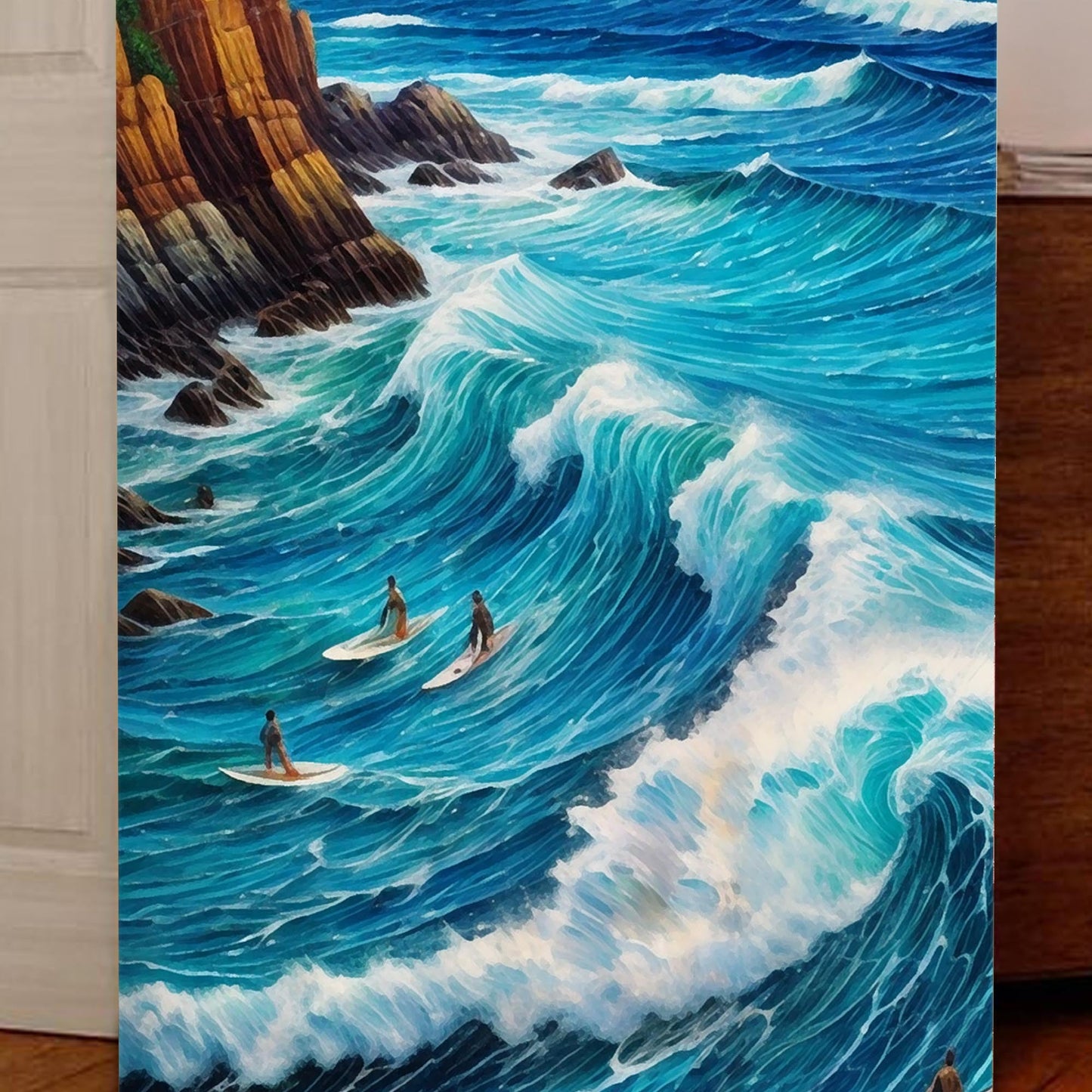 Beach Days Coastal Canvas Wall Art XX