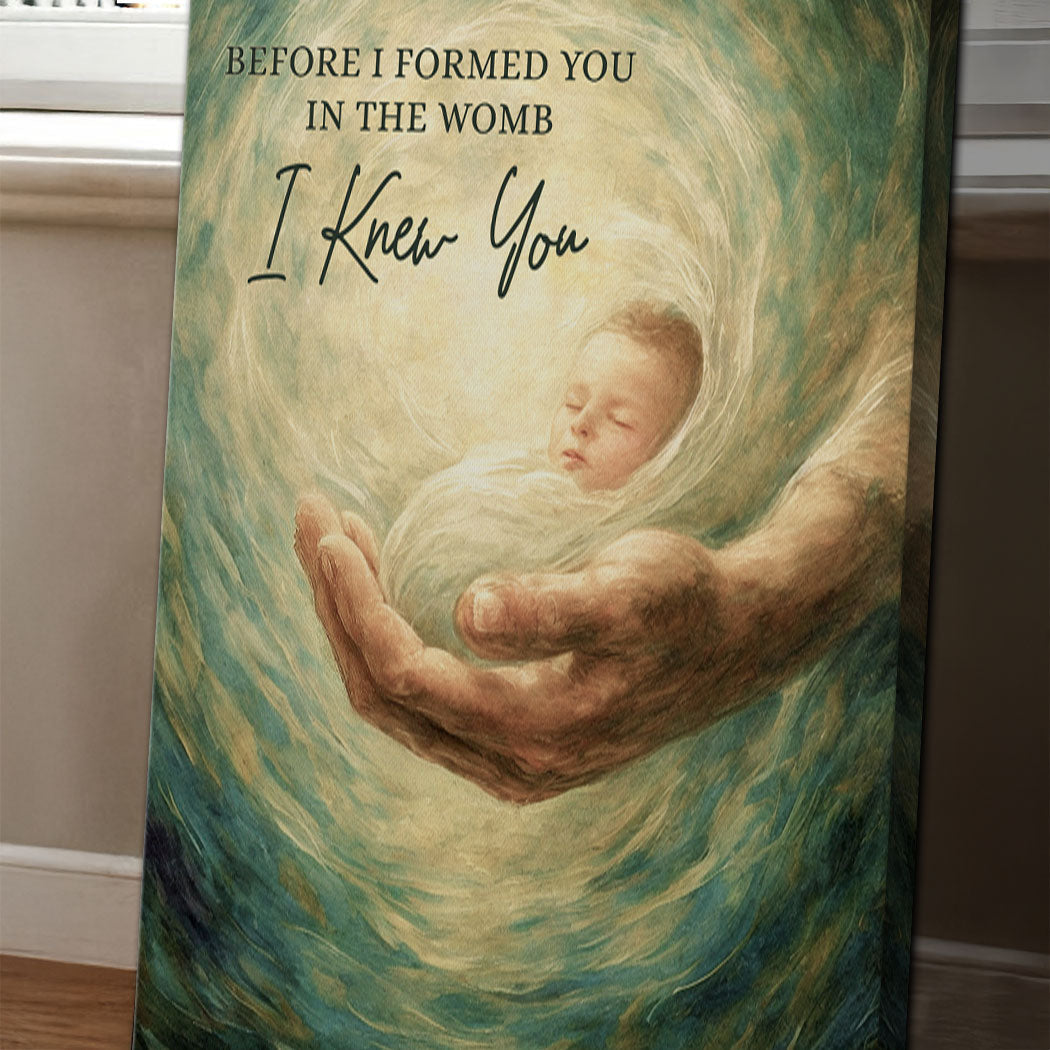 The Unborn Faith Canvas Wall Art