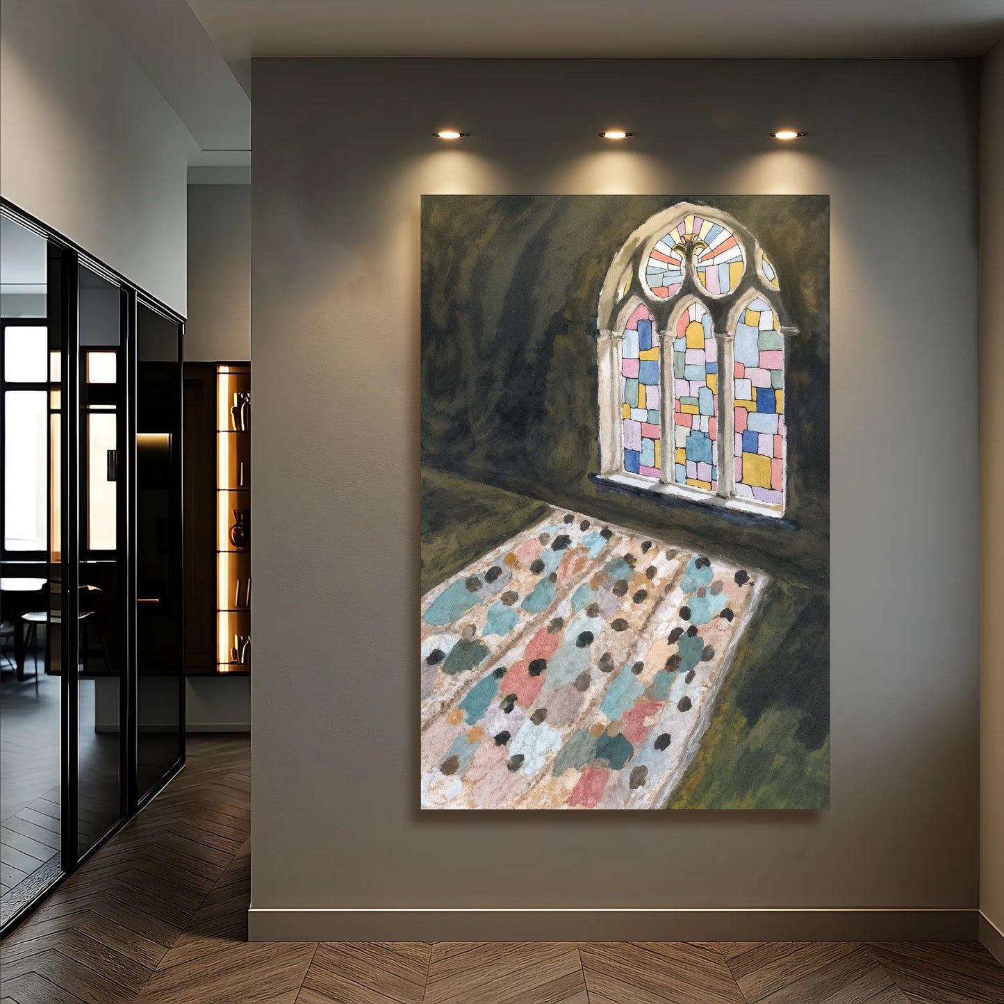 Sacred Reflection Faith Canvas Wall Art