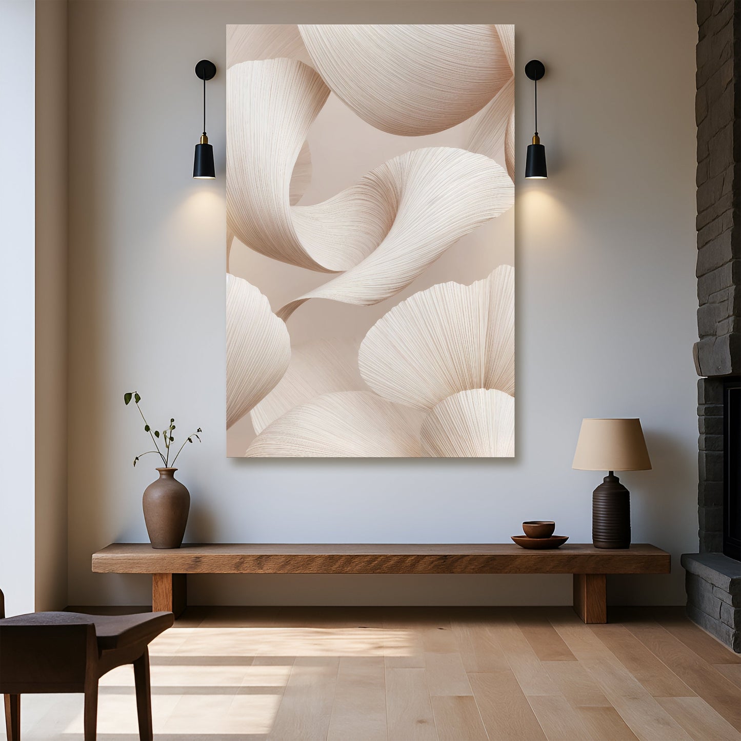Calm Aesthetic Canvas Wall Art Minimalist Decor