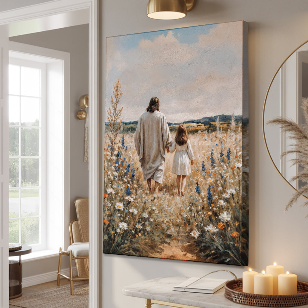 Steps of Faith Canvas Wall Art