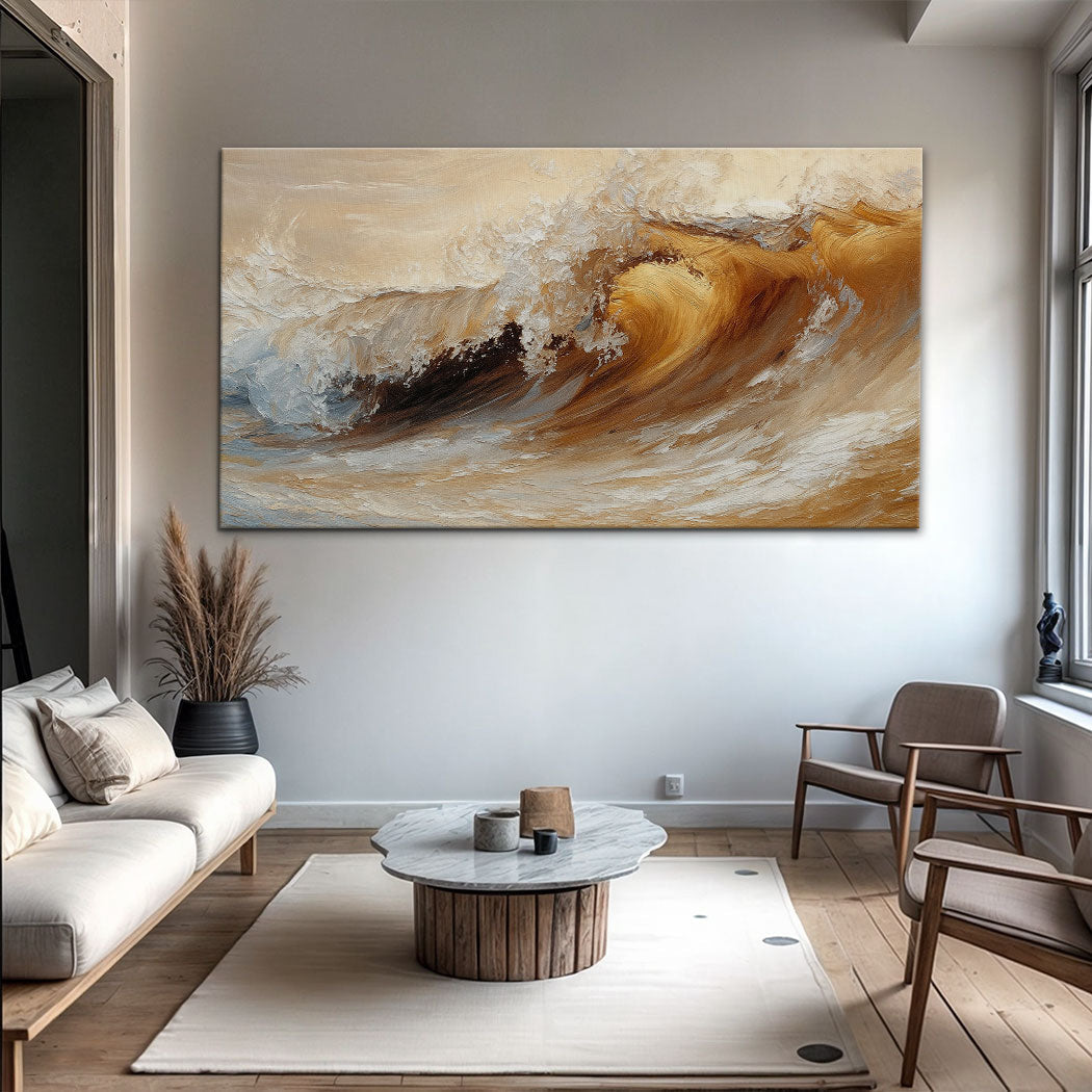 Ocean Wave Seascape Canvas Coastal Art